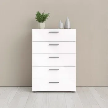 Komoda Falco Komoda Pedro 508 oak/bílý lesk