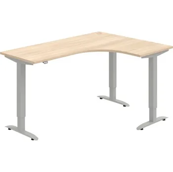 Kancelářský vozík HOBIS trigon elektr.stavitelný stůl stand.ovlad. - MST 2 60 L, akát + doprava zdarma