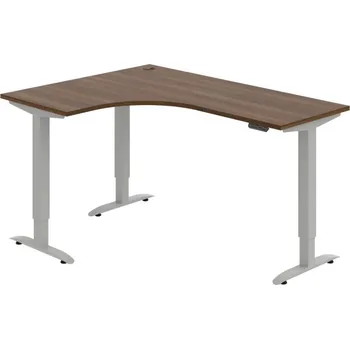 Kancelářský vozík HOBIS trigon elektr.stavitelný stůl paměť.ovlad. - MST 2M 60 P, ořech + doprava zdarma