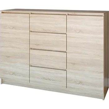 Komoda Falco Komoda Topa 2D4S 120 dub sonoma