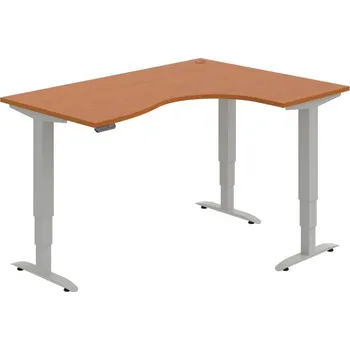 Kancelářský vozík HOBIS trigon elektr.stavitelný stůl paměť.ovlad. - MST 3M 2005 L, třešeň + doprava zdarma