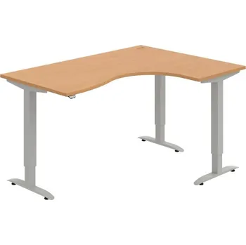 Kancelářský vozík HOBIS trigon elektr.stavitelný stůl stand.ovlad. - MST 2 2005 L, buk + doprava zdarma