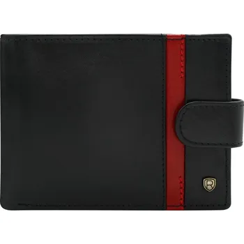 Pánská peněženka Rovicky N992L-RVTP RFID černá, červená