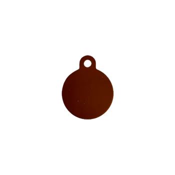 Vojenské psí známky DCH Kovová psí známka - malá koule Barva: Oranžová