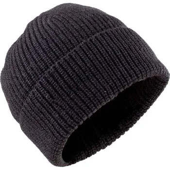 Čepice Čepice zimní pletená Classic Merino vlna černá univerzální