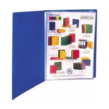 Archivační box Katalogová kniha "Standard", modrá, 40 kapes, A4, VIQUEL