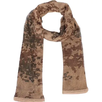 Šála A.C.M. Sniper síť - šála 183x84 cm - Flecktarn Desert