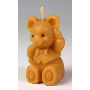 Svíčka Svíčka ze včelího vosku - Míša velký