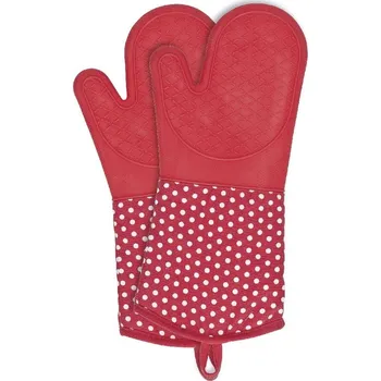 Chňapka Sada 2 červených silikonových chňapek Wenko Oven ID_608878