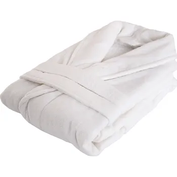 Dámský župan Profod Župan HOTEL 2S VELOUR - Bílá velikost M