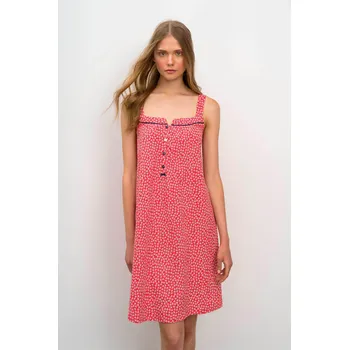 Dámská noční košile Vamp - Dámská noční košile 16341 - Vamp coral sun 5XL