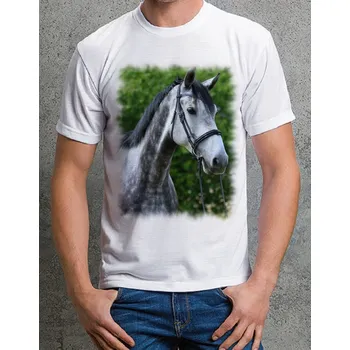 Chlapecké tričko tričko s koněm č. 31 XXL