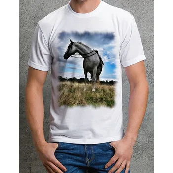 Chlapecké tričko tričko s koněm č. 20 XXL