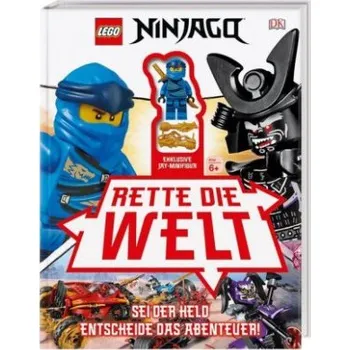Stavebnice LEGO LEGO® NINJAGO® Rette die Welt: Sei der Held. Entscheide das Abenteuer! Mit exklusiver Minifigur – Simon Hugo (DE)