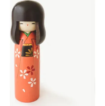 Panenka Panenka Kokeshi Kozakura s třešňovými květy