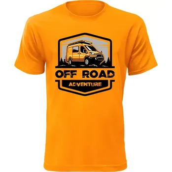 Pánské tričko OFF ROAD ADVENTURE oranžové