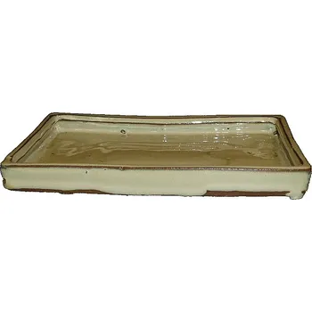 Květináč Podmiska na bonsaje krémová typ 3