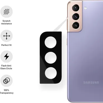 Telefonní příslušenství FIXED Camera Glass for Samsung Galaxy S21/21 + FIXGC-631