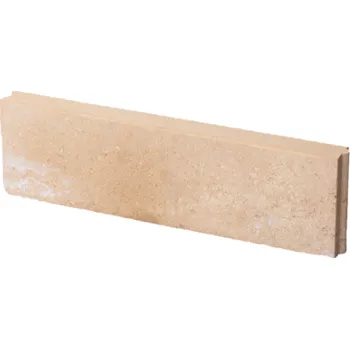 Zahradní obrubník Obrubník záhonový DITON 500x50x200 mm půlka pískový