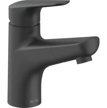 Vodovodní baterie Umyvadlová baterie páková AVITAL LANA černá 147504