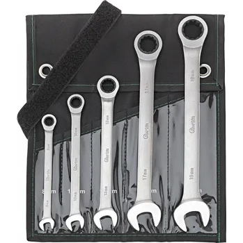 Klíč Sada očkoplochých ráčnových klíčů 8-19mm 5ks FORTIS