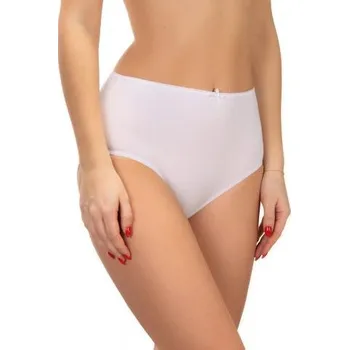 Dámská móda Dámské kalhotky Lama 400MD plus bílé bílé 3XL