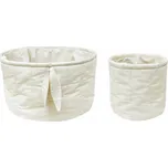 Úložné koše Lorena Canals - 2 ks, béžové