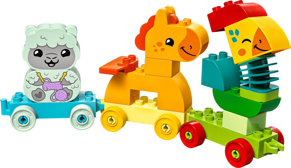 foto Stavebnice LEGO LEGO Duplo 10412 Vláček se zvířátky