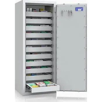 Trezor ISS Trezor Safe4BTM 402111.01 KL, třída I, světle šedý