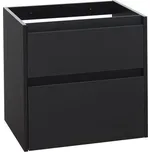 EBS Duomo Skříňka umyvadlová 61 cm, černá matná DUOMO61CBU