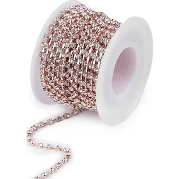 Galanterie Štrasový prýmek / borta šíře 2,9 mm