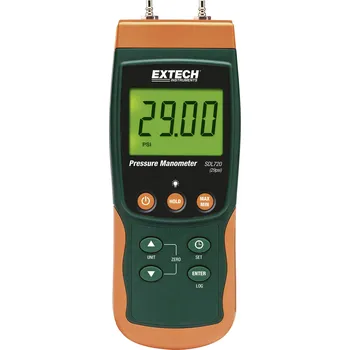 Extech SDL720 měřič vysokého/nízkého tlaku v systémech, měří tlak, -2000 - +2000 mbar