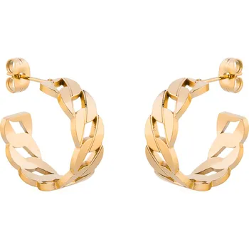 Náušnice franco bene Chain náušnice - pozlacené | 504