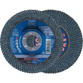 Brusný kotouč Kotouč lamelový Z 40SGP CURVE L 125mm K40 PFERD