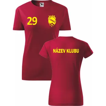 ON-DESIGN Dámská klubová trička Velikost: S, Barva: marlboro červená