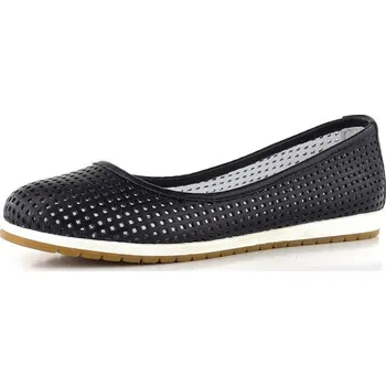 Dámské baleríny Looke perforované baleríny Carrolin black L0601_10 - 39 | P673723