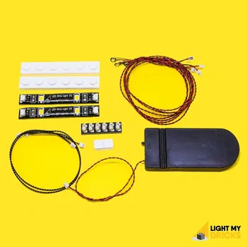 Stavebnice LEGO Light my Bricks - Starter Kit - Mixed Light (6 lights)