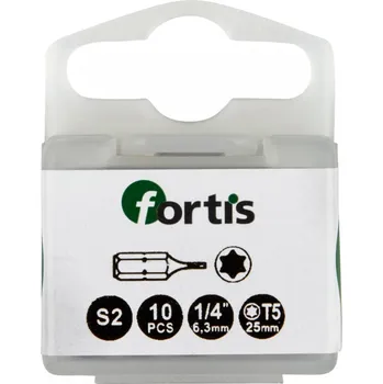 Bit Set Bitů DIN3126C6,3 10 x T8x25mm FORTIS