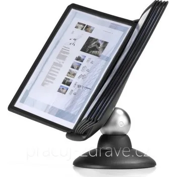 Stojan na dokumenty, letáky či prospekty SHERPA® MOTION Barva: stříbrná Černá a grafitová varianta