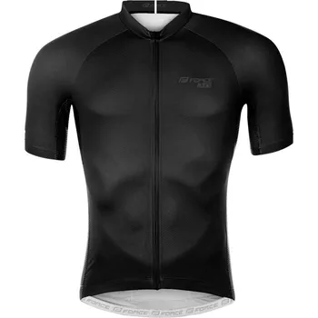 cyklistický dres Dres Force Pure pánské krátký černá XS