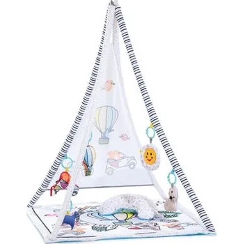 Hrací deka Hauck Hrací deka 1st TENT se závěsnými hračkami