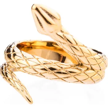 Prsten franco bene Pozlacený prsten ve tvaru hada 1917 zlatá 52 mm