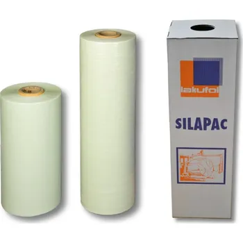 Stavební fólie BSK LAKUFOL SILAPACK - Senážní fólie 750 mm x 1500 m Barva: Bílá