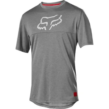 cyklistický dres Dres Fox Youth Ranger DR SS grey vintage L junior