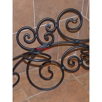 Stojan na květiny Kovaný stojan na květiny Zeď 5