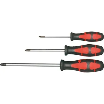 Šroubovák Sada křížových šroubováků PZ 3 ks FORMAT