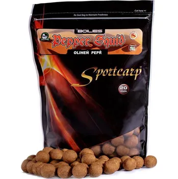 Nástraha Sportcarp boilies Pepper Squid 20 mm 5 kg (Stará škola je to čím by se dala definovat kombinace, kterou jsme u tohoto boiliesu použili.)