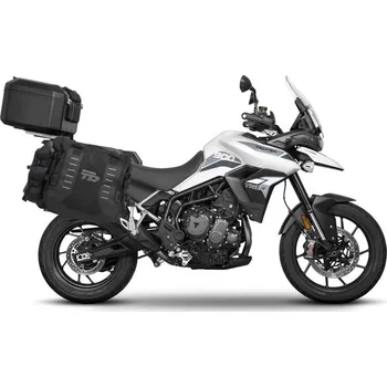 Zavazadlo na motocykl Kompletní sada sedlových brašen SHAD TERRA TR40 a hliníkového 55L vrchního kufru, včetně montážní sady SHAD TRIUMPH TIGER 900/GT/RALLY
