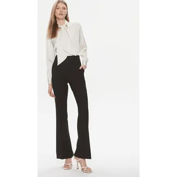Pánská móda Calvin Klein Kalhoty z materiálu K20K206460 Černá Slim Fit 34