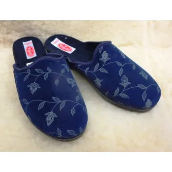 Dámská obuv Dámské pantofle nezateplené ROGALLO Barva: Tm. modré, Velikost: 39